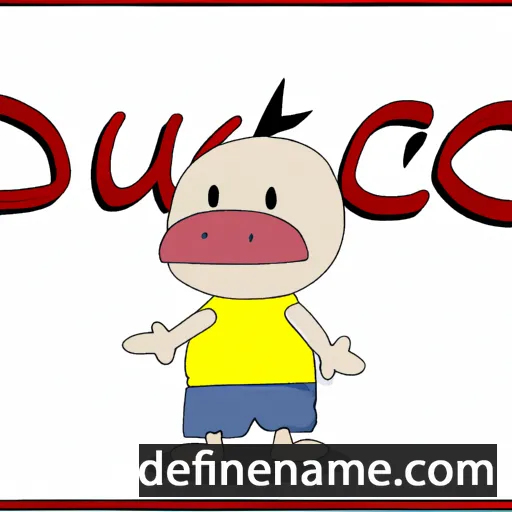 Duc cartoon