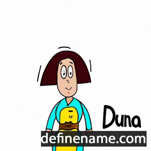 Duena cartoon