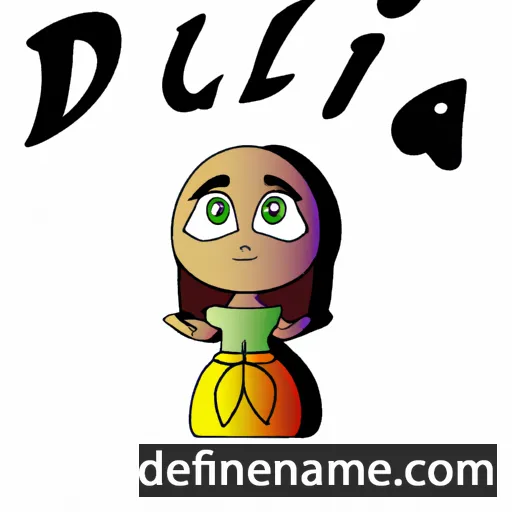 Dulá cartoon