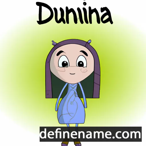 Dunnina cartoon