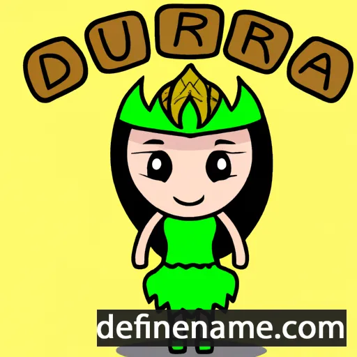 Duriana cartoon