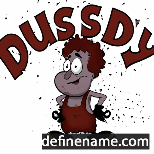 Dustey cartoon