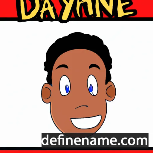 Dwyane cartoon