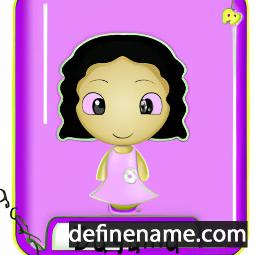 Dyanna cartoon