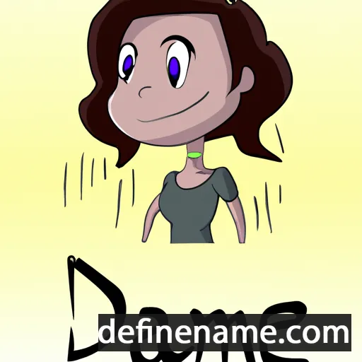 Dyanne cartoon