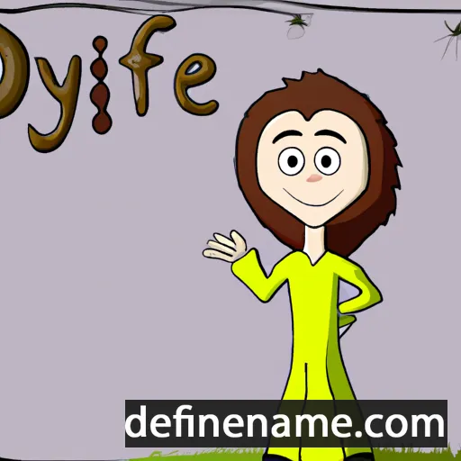 Dyfri cartoon