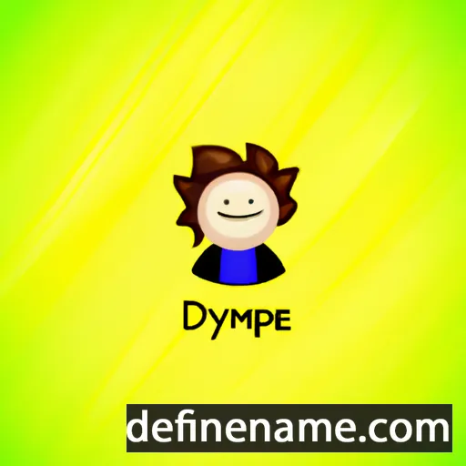 Dymphy cartoon