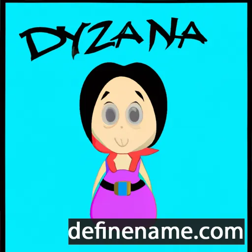 Dziyana cartoon