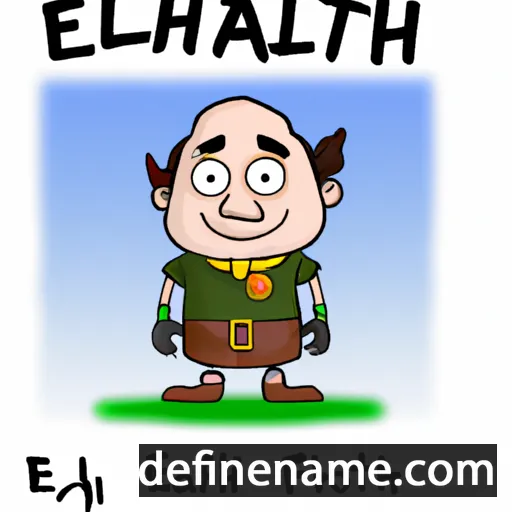 Ealhfrith cartoon