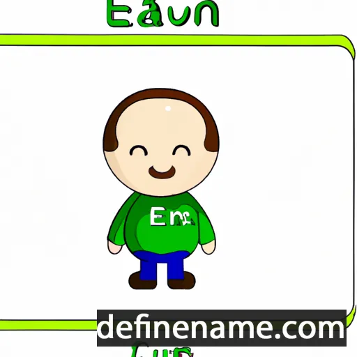 Eaun cartoon