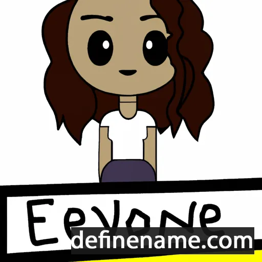 Eavonne cartoon