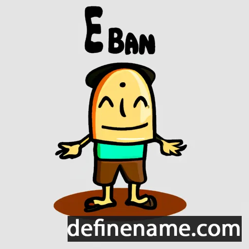 Eban cartoon