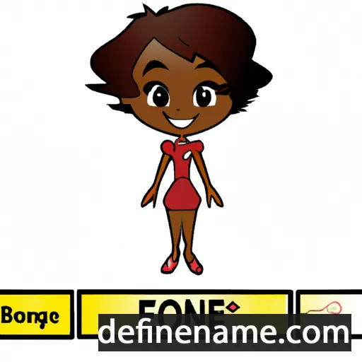 Ebonee cartoon