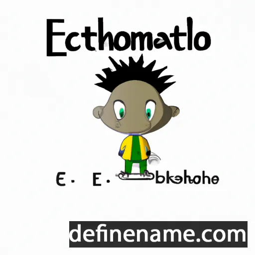 Echantombi cartoon