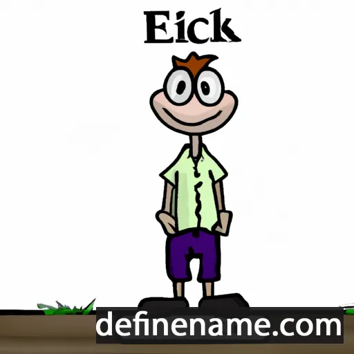 Eddrick cartoon