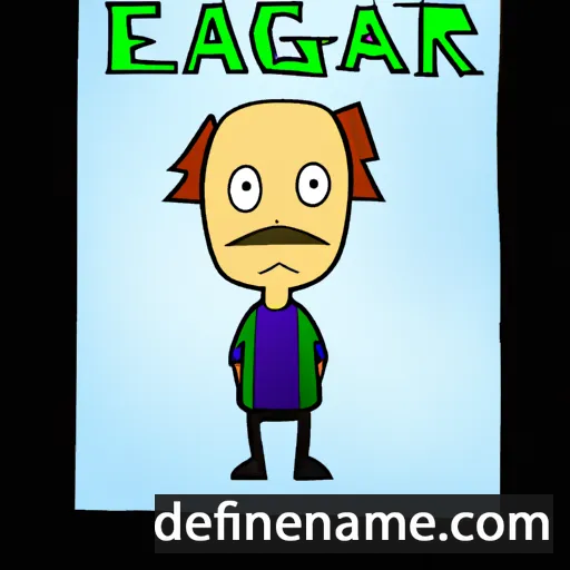 Edgart cartoon