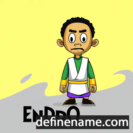 Edidiong cartoon