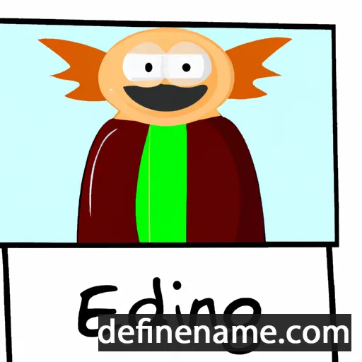 Edingel cartoon