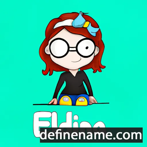 Edlina cartoon