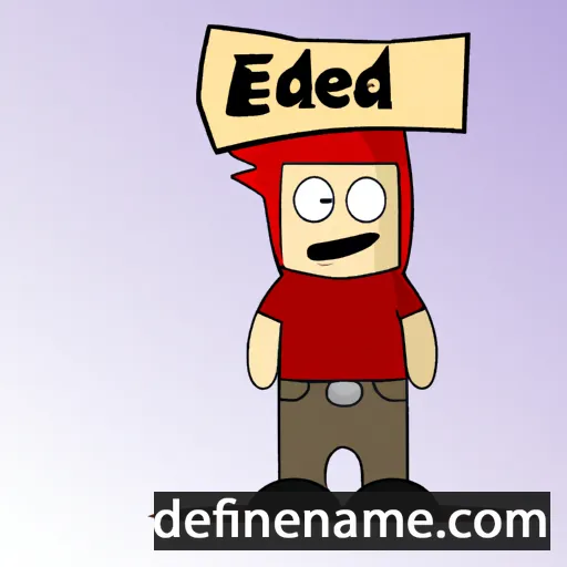 Edred cartoon