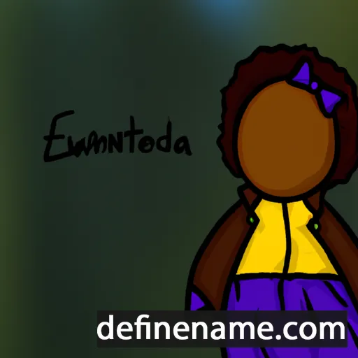 Edwinetta cartoon