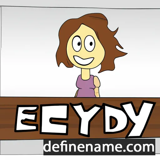 Edy cartoon