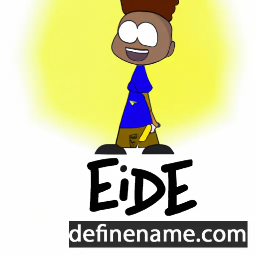 Edziré cartoon