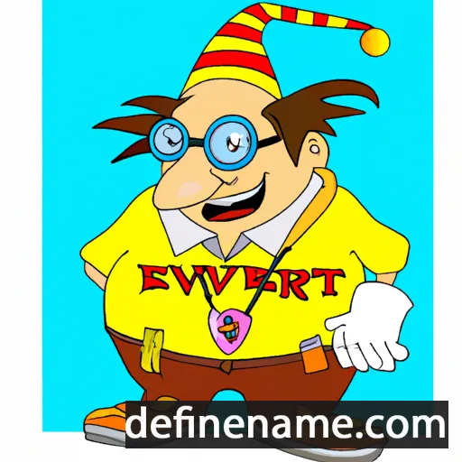 Eevertti cartoon