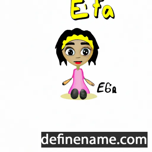 Efia cartoon