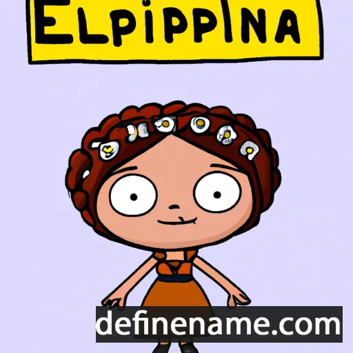 Efipania cartoon