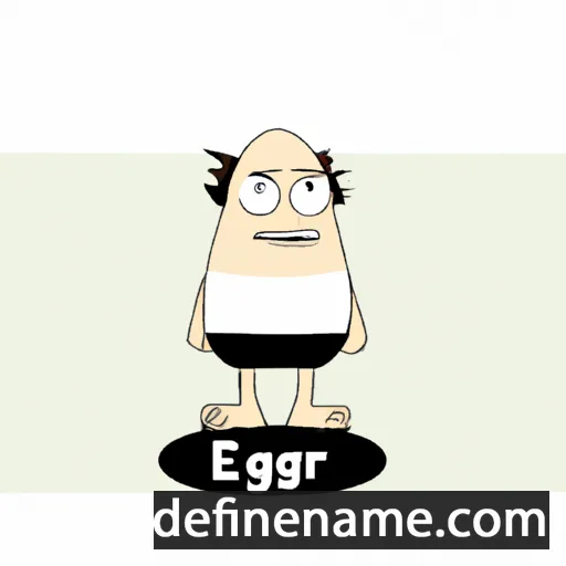 Eggþór cartoon