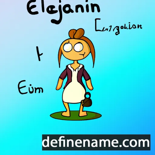 Eglantin cartoon