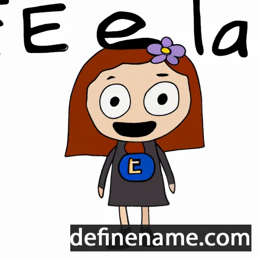 Egléa cartoon