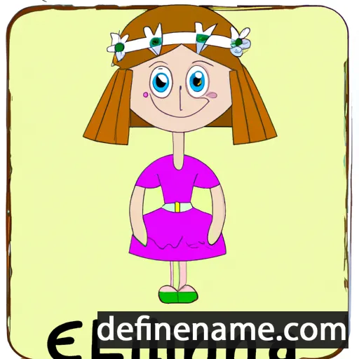 Eglina cartoon