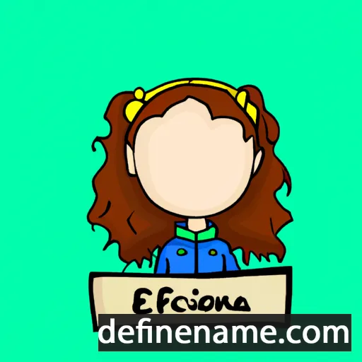 Eifiona cartoon