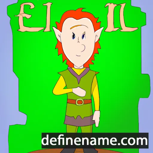 Eilir cartoon