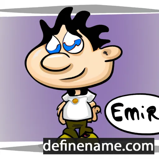 cartoon of the name Eimar