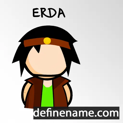 Eindra cartoon