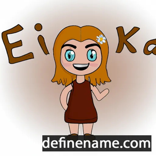 Eiríka cartoon