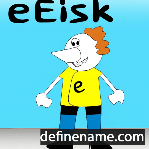 Eisik cartoon