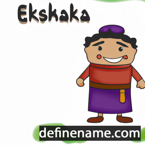 Ekashtaka cartoon