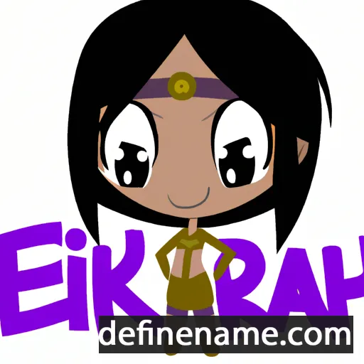 Ekirah cartoon