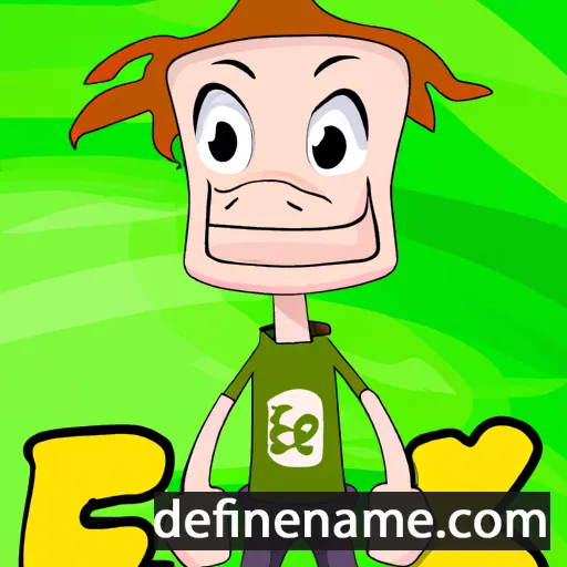 Ekke cartoon