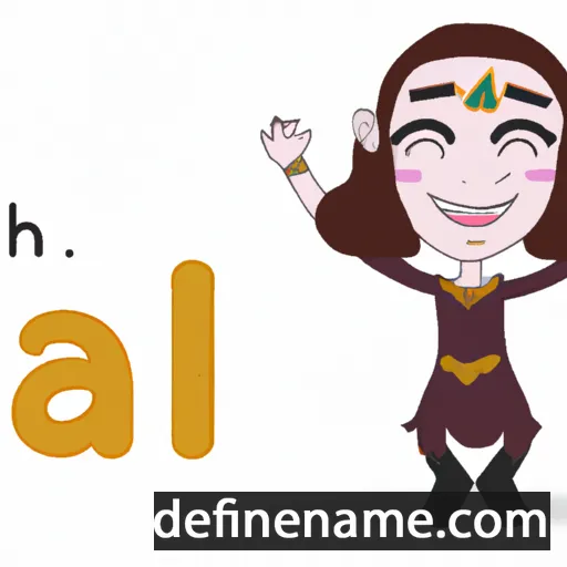 cartoon of the name Elah