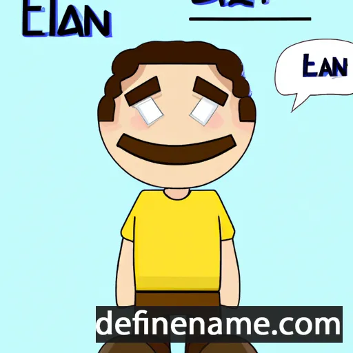 Elan cartoon