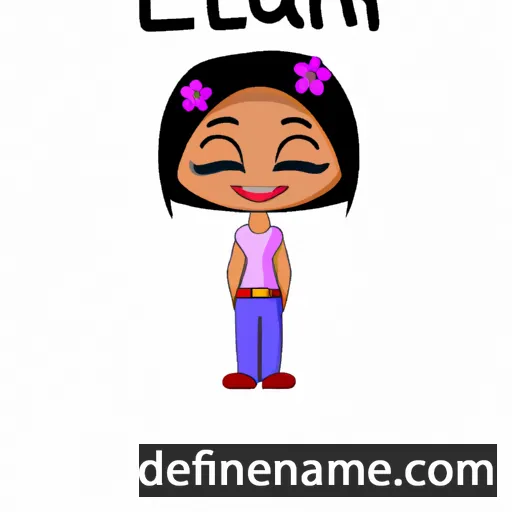 Elani cartoon