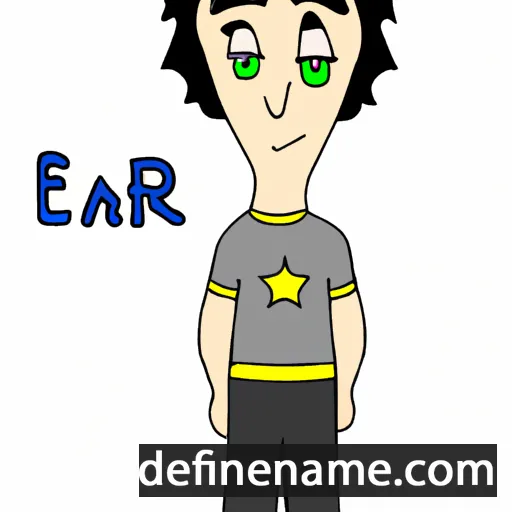 cartoon of the name Elar