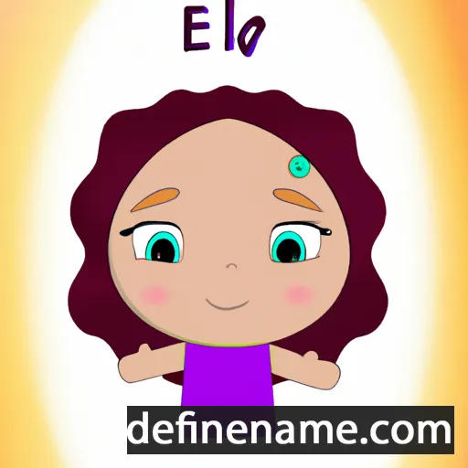 Elaya cartoon