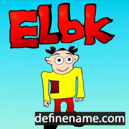 Elbek cartoon