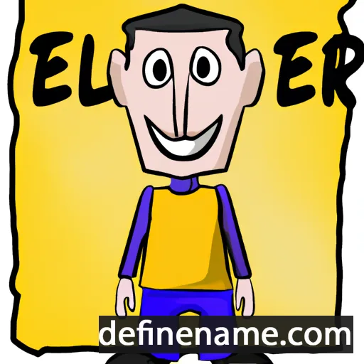 Elber cartoon